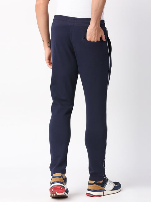 Buy Studiofit White Relaxed Fit Track Pants from Westside
