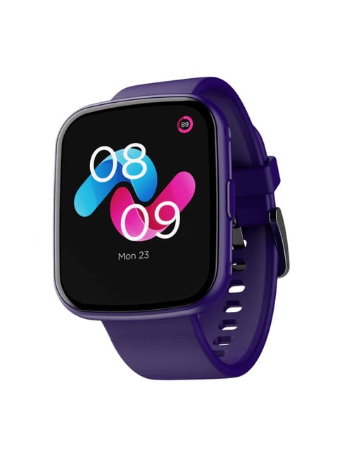 Boat Wave Play, Vivid 1.69 inch HD Display Smartwatch with IP68 Dust & Water Resistance (Purple)