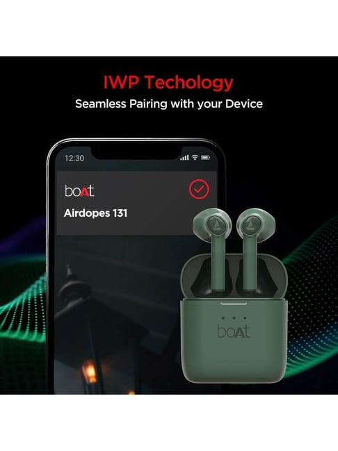 Buy Boat Airdopes 138, Wireless Earbuds (Viper Green) Online At