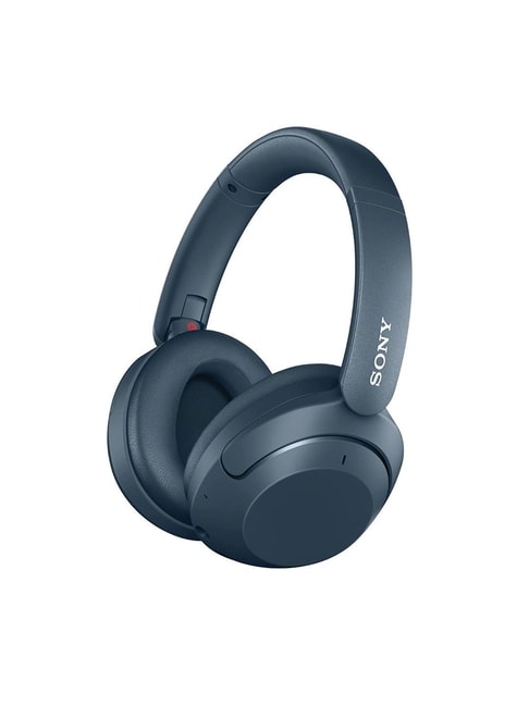Sony WH-XB910N Extra BASS Noise Cancellation Wireless Bluetooth Headphones (Blue)
