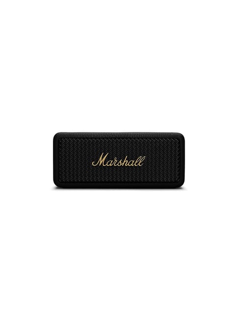 Marshall Emberton II Wireless Bluetooth Portable Speaker (Black & Brass)