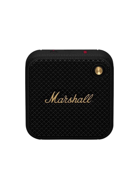 Marshall Willen Portable Bluetooth Speaker - Black & Brass