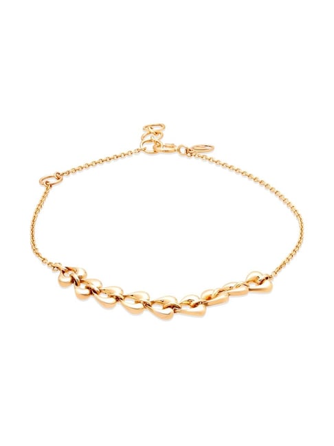14k Yellow Gold Rope Chain Bracelet – David's House of Diamonds