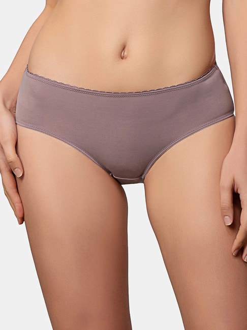 Triumph Grey Hipster Panty Price in India