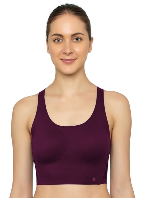 Buy Triumph Maroon Half Coverage T-Shirt Bra for Women's Online @ Tata CLiQ