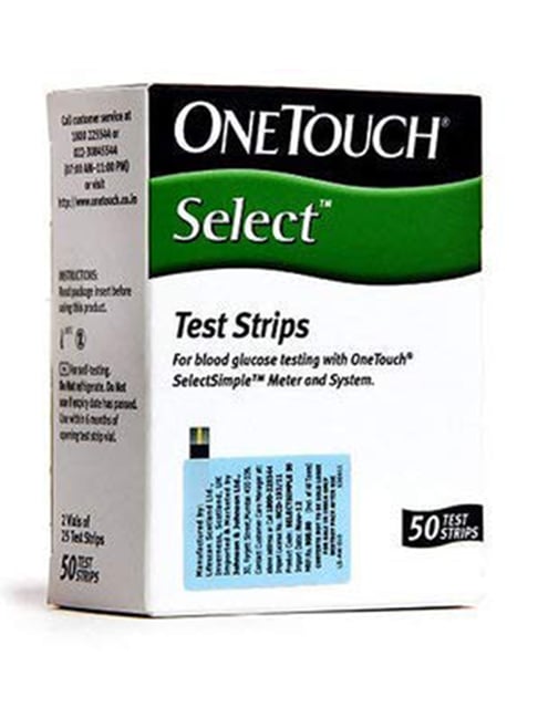 OneTouch Select Test Strips - Pack of 50