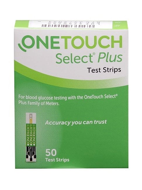 OneTouch Select Plus Test Strips - Pack of 50