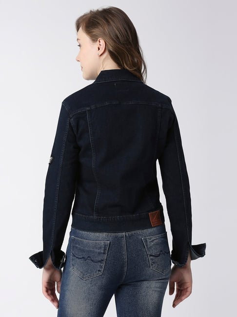 Pepe Jeans Full Sleeve Washed Girls Denim Jacket - Buy Pepe Jeans Full  Sleeve Washed Girls Denim Jacket Online at Best Prices in India |  Flipkart.com
