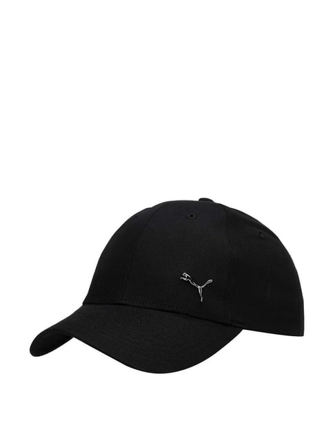 Puma Metal Cat Cap Jr Black Solid Baseball Cap