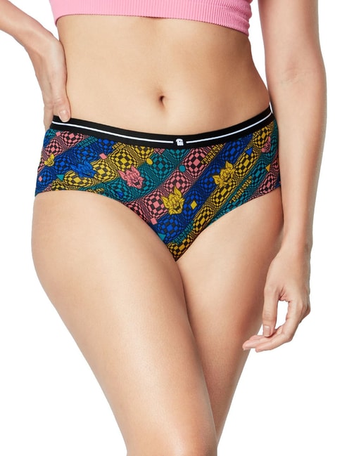 The Souled Store Multicolor Tom And Jerry: Trippy Printed Hipster Panty Price in India