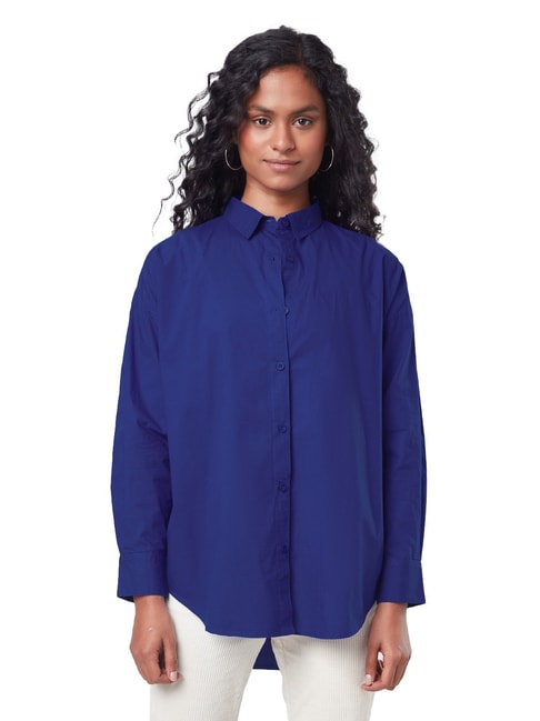 The Souled Store Blue Shirt Price in India