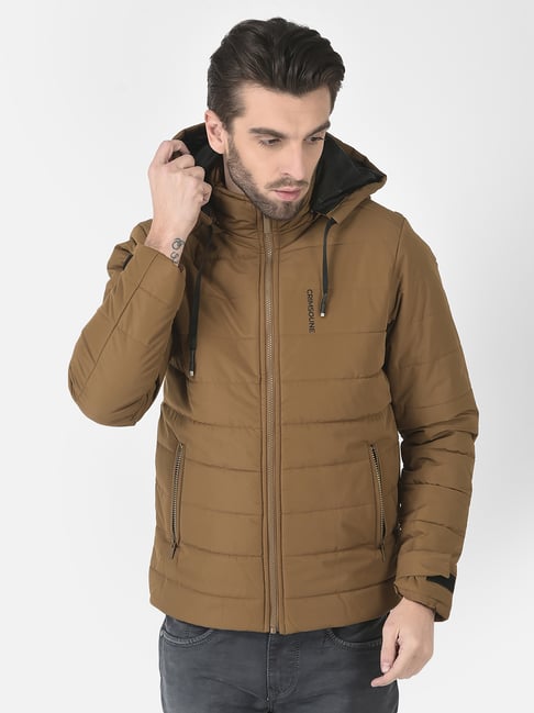 Buy online Solid Hood Neck Quilted Jacket from jackets and blazers and coats  for Women by Deewa for ₹1309 at 59% off | 2024 Limeroad.com