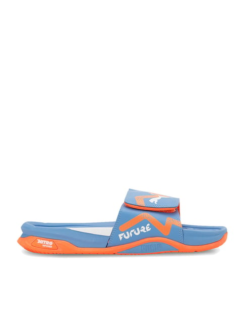 Puma Men's Dream Nitro Slide Future Blue Glimmer Slides