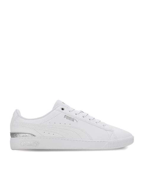 Puma Women's Vikky V3 Space Metallics White Sneakers