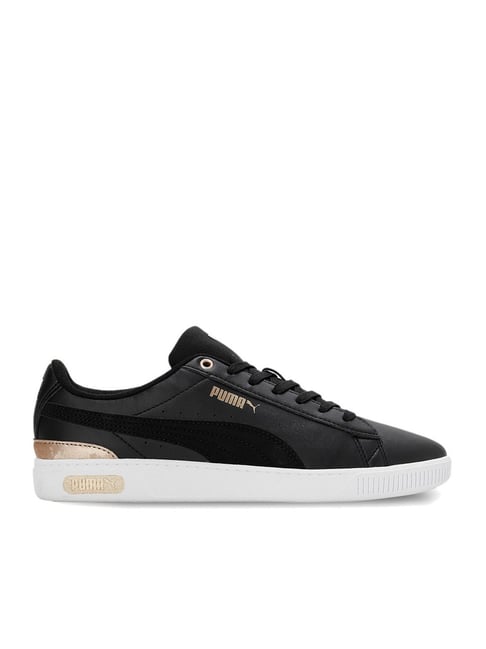 Puma Women's Vikky V3 Space Metallics Black Sneakers