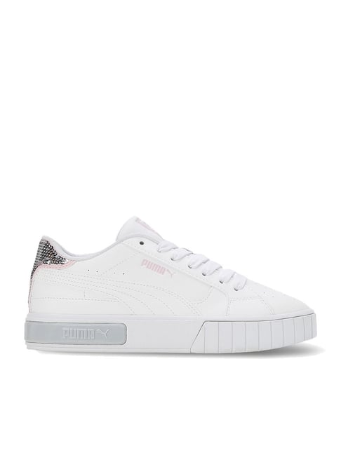 Puma Women's Cali Star Glitter White Sneakers