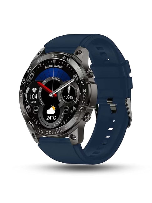 Pebble Cosmos Endure 1.46 inch Amoled Display Bluetooth Calling Rugged Smartwatch - Glacier Blue