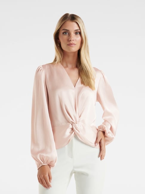 Forever New Light Pink Top Price in India