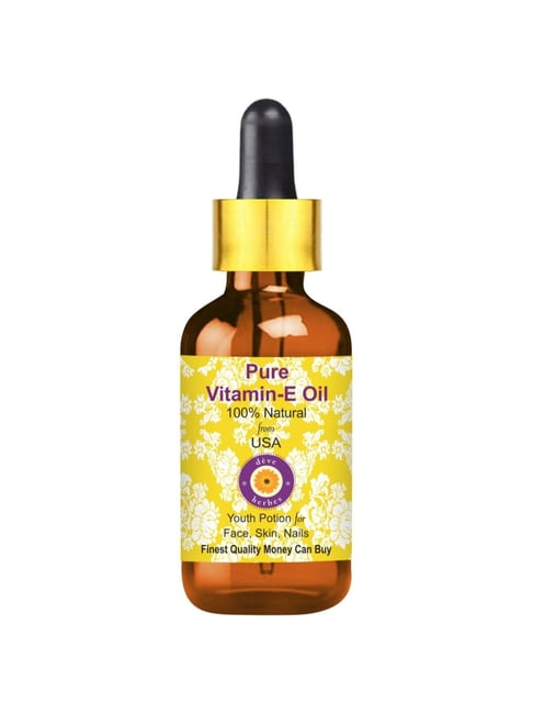 Deve Herbes Pure Vitamin E Oil with Glass Dropper - 50 ml-picture-31
