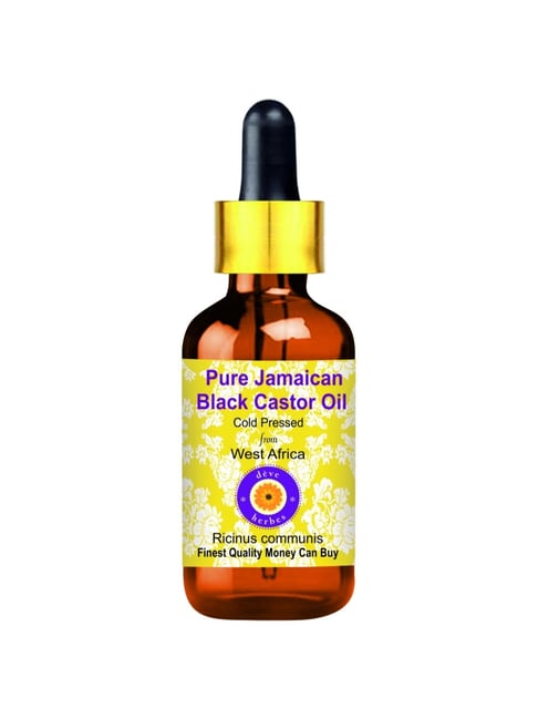 Deve Herbes Pure Jamaican Black Castor Oil with Glass Dropper - 5 ml-picture-18