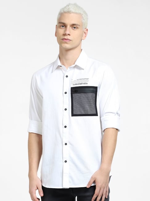 white shirt jack and jones