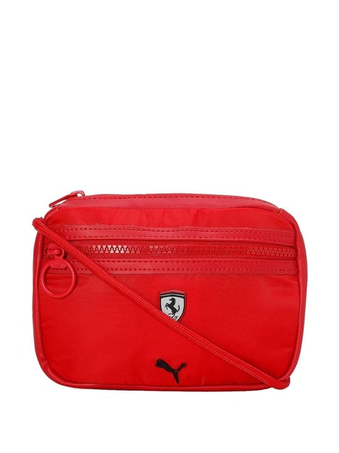 Leather bag FERRARI Red in Leather - 34223462