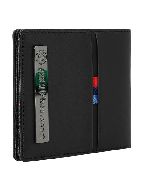 Buy Puma BMW Black Solid Bi-Fold Wallet Online At Best Price