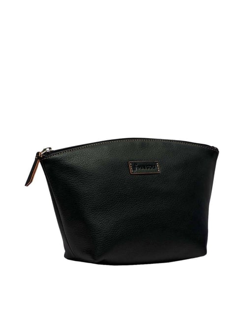 Buy Mai Soli Black Solid Pouch Online At Best Price @ Tata CLiQ