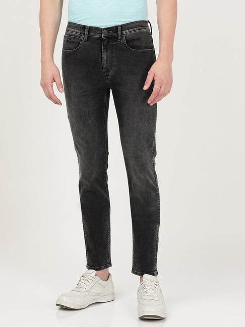 Lee Black Cotton Slim Fit Jeans