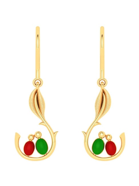 Buy Cute Small Daily Use 1 Gram Gold Jhumka Earrings Online