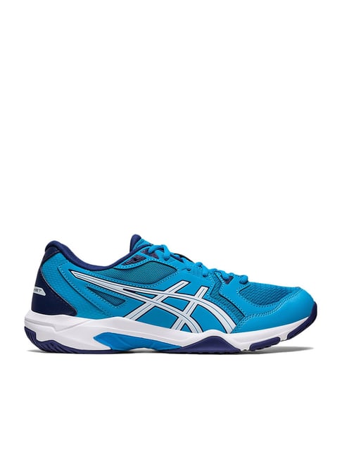 Asics Men's GEL-Rocket 10 Island Blue Indoor Court Shoes