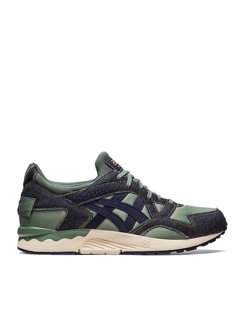 Buy Asics Men's GEL-Lyte V Green Casual Sneakers for Men at Best