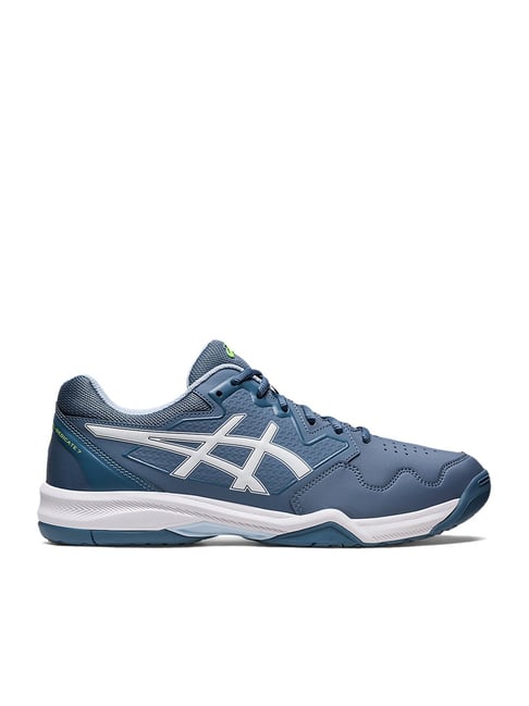 Asics Men's GEL-Dedicate 7 Steel Blue Tennis Shoes