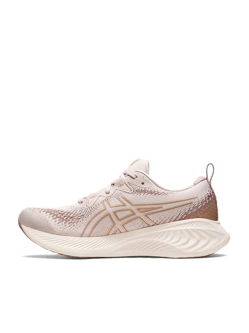 Asics Women s GEL Cumulus 25 Beige Running Shoes