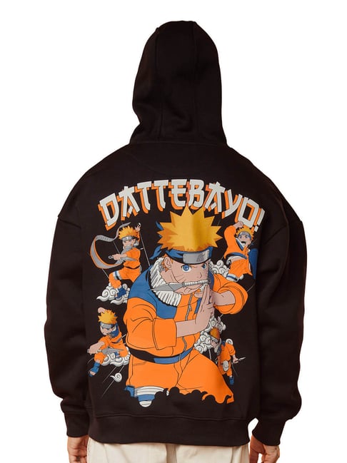 Darc Sport NARUTO CLOUD HOODIE BLACK 凍ら RED 