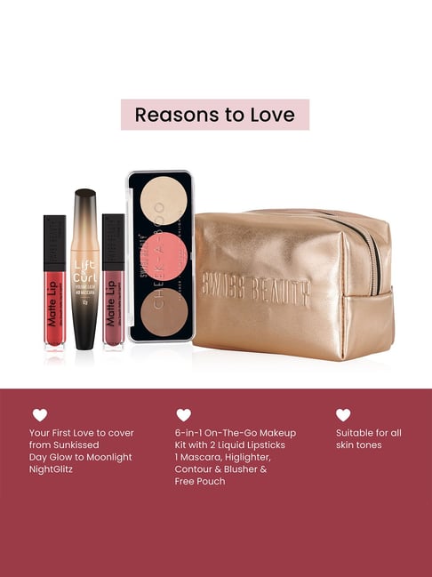 Buy SWISS BEAUTY Love All Makeup Kit at Best Price Tata CLiQ