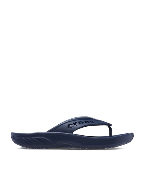 Crocs Men's Baya Navy Flip Flops