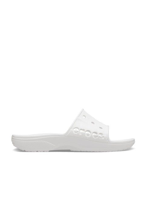 Crocs Men's Baya White Slides
