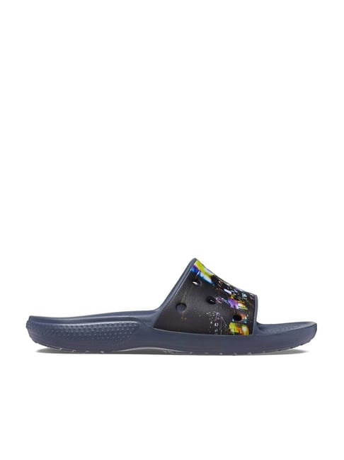 Crocs Men's Classic Black Slides