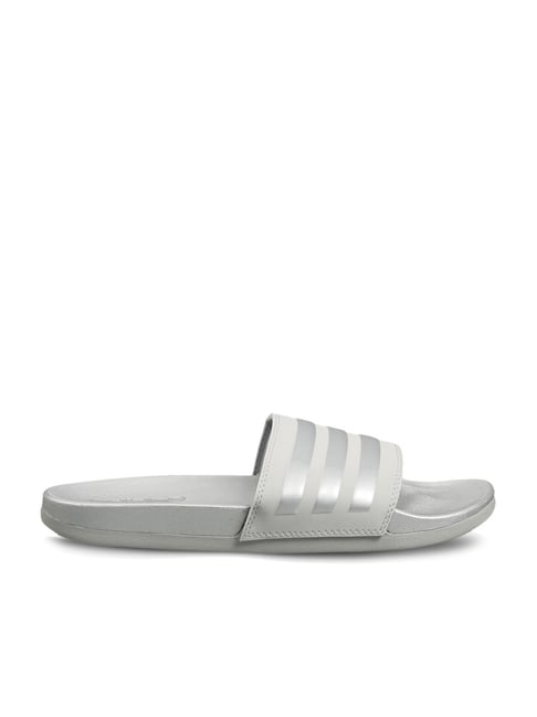 Adidas Women's ADILETTE COMFORT Grey Slides