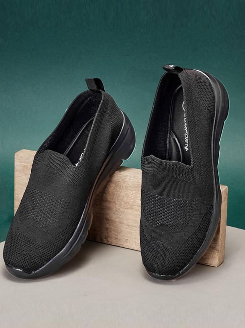 Duke Women's Black Running Shoes-picture-19