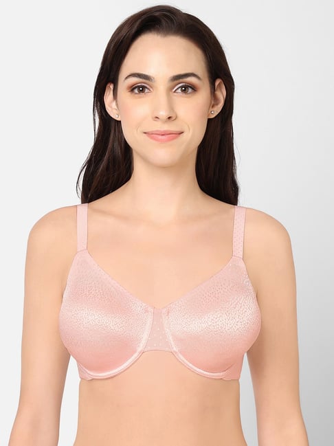 Wacoal Light Pink Printed Full Coverage Everyday Bra-picture-46