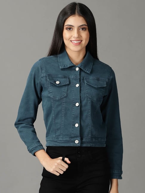 Blue Denim Jacket for Ladies at Rs.800/Piece in delhi offer by Seasons