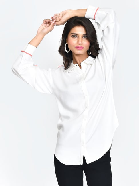 Zink London White Shirt Price in India