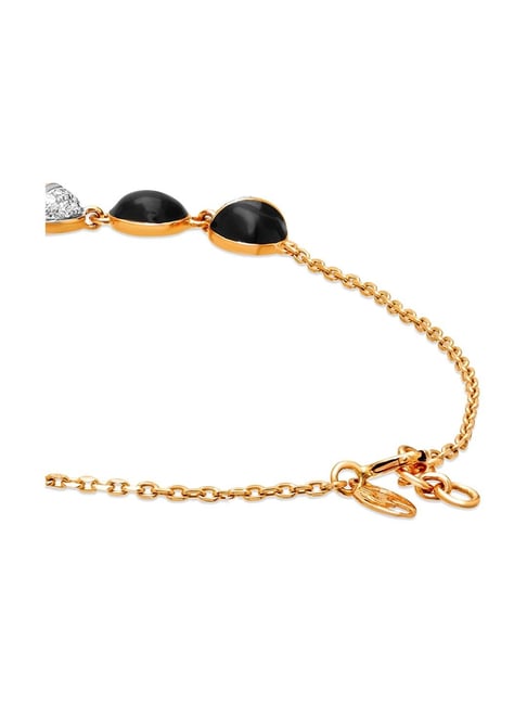 Buy Mia by Tanishq 14k Gold Diamond Moonchild Bracelet for Women