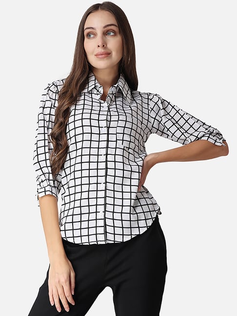 Cation White Printed Shirt-picture-29