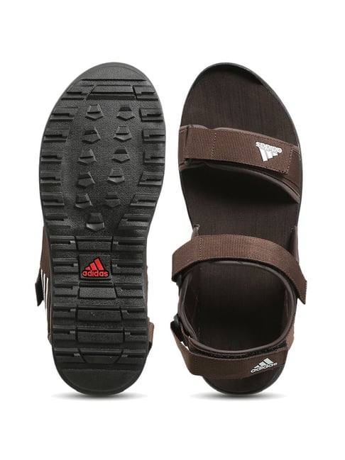 Adidas Men s MECHAN M Brown Floater Sandals