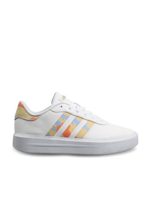 adidas gazelle silver green womens Shop Black Womens adidas Grand Court Platform Sneakers – Shoebacca main image 1