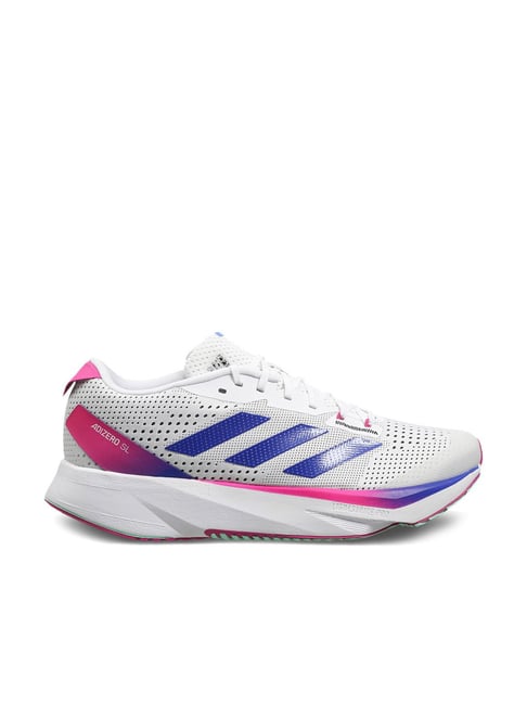 Adidas Men's ADIZERO SL White Running Shoes