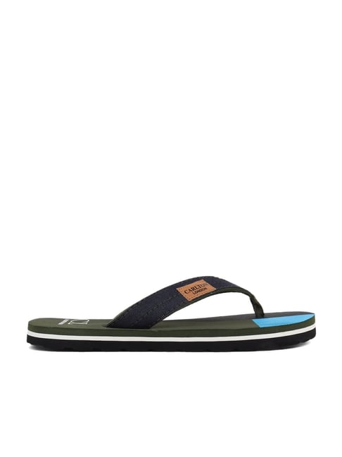 Buy Carlton London Men s Navy Flip Flops for Men at Best Price